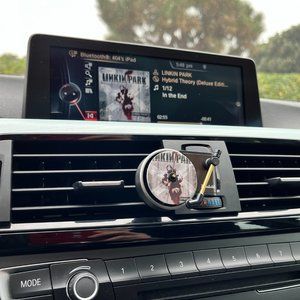 Linkin Park Car Air Freshener Auto Diffuser Vent Clip Perfume Album Art